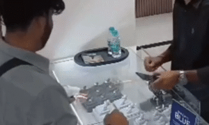 JEWELLERY SHOP THEFT