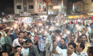 ASHOKNAGAR TET PROTEST 