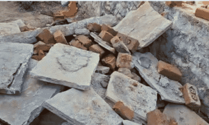 Temple Roof Collapse