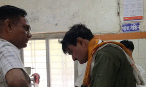 BJP leader Amrish Sharma