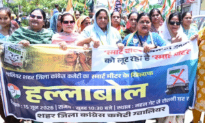 CONGRESS SMART METER PROTEST