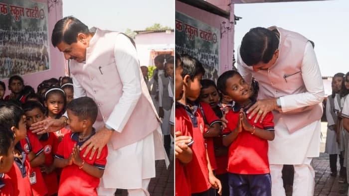 टाटरी में CM मोहन का दौरा: प्रशासन हैरान, स्कूल में बच्चों का बढ़ाया जोश
