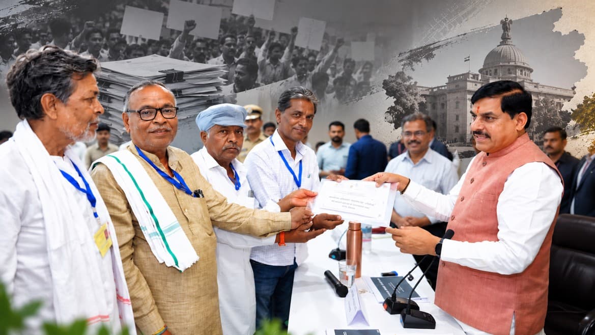 CM से बातचीत के बाद 12 अक्टूबर से फिर शुरू होगा स्वामित्व योजना का काम, आदेश आना बाकी