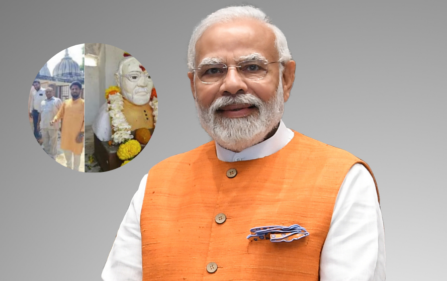 देश के इकलौते पीएम मोदी मंदिर में खास पूजा