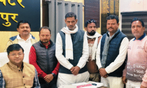 Sanitation workers protest