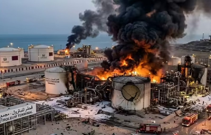 ईरान के हमले से कतर की LNG निर्यात क्षमता 17% खत्म… 20 अरब डॉलर का नुकसान