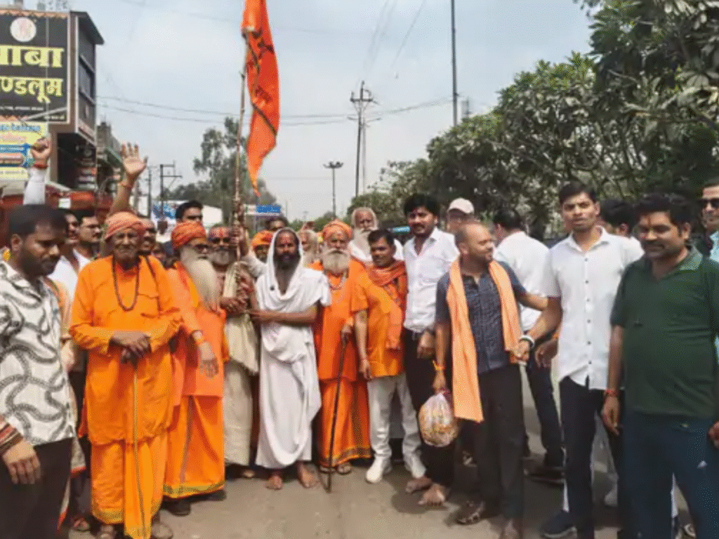BHIND SAINTS PROTEST