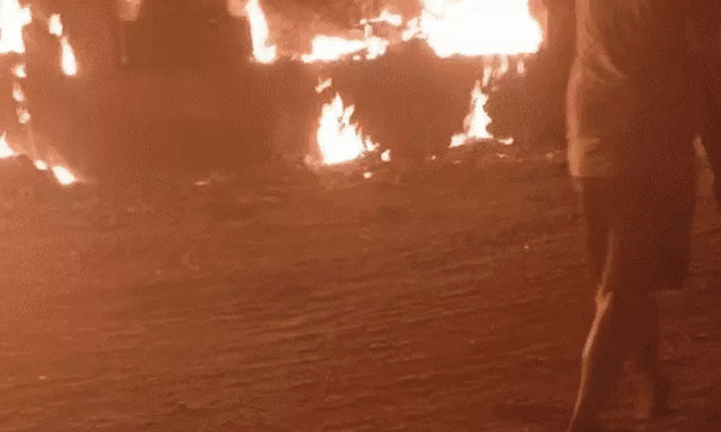 MORENA SHOP FIRE NEWS