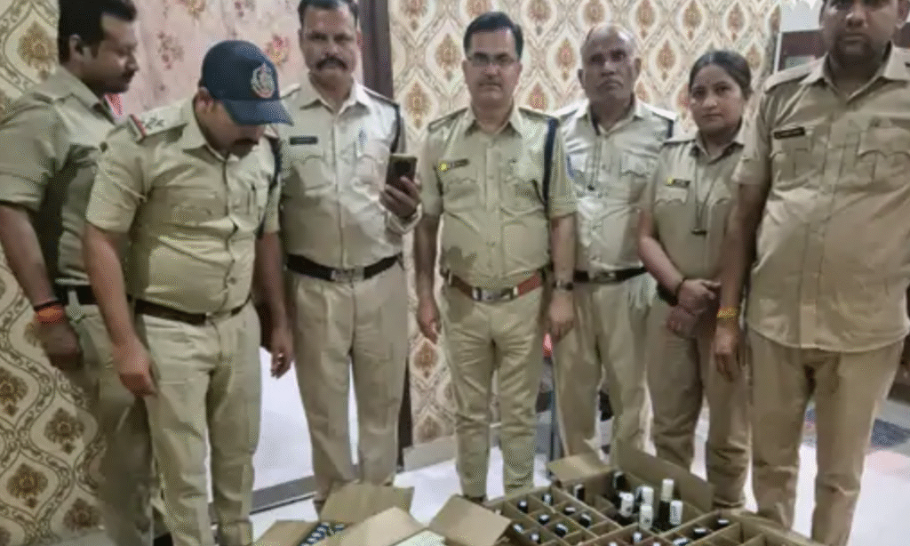 Gwalior Liquor Seized