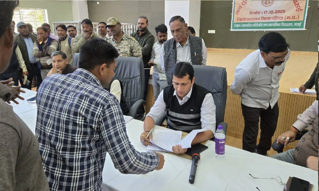 DATIYA PUBLIC HEARING