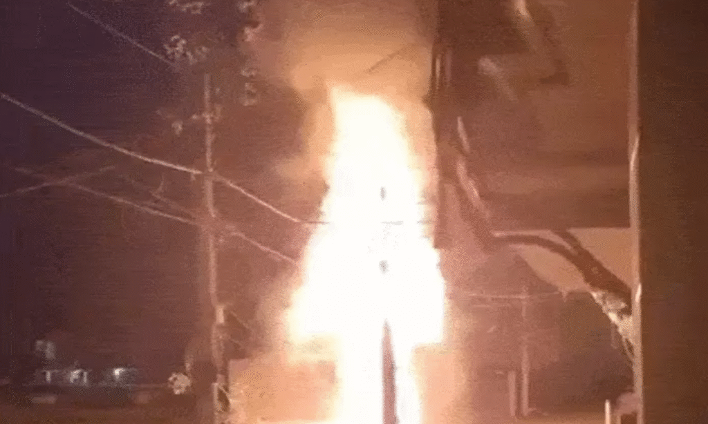 Transformer blast in Bhind