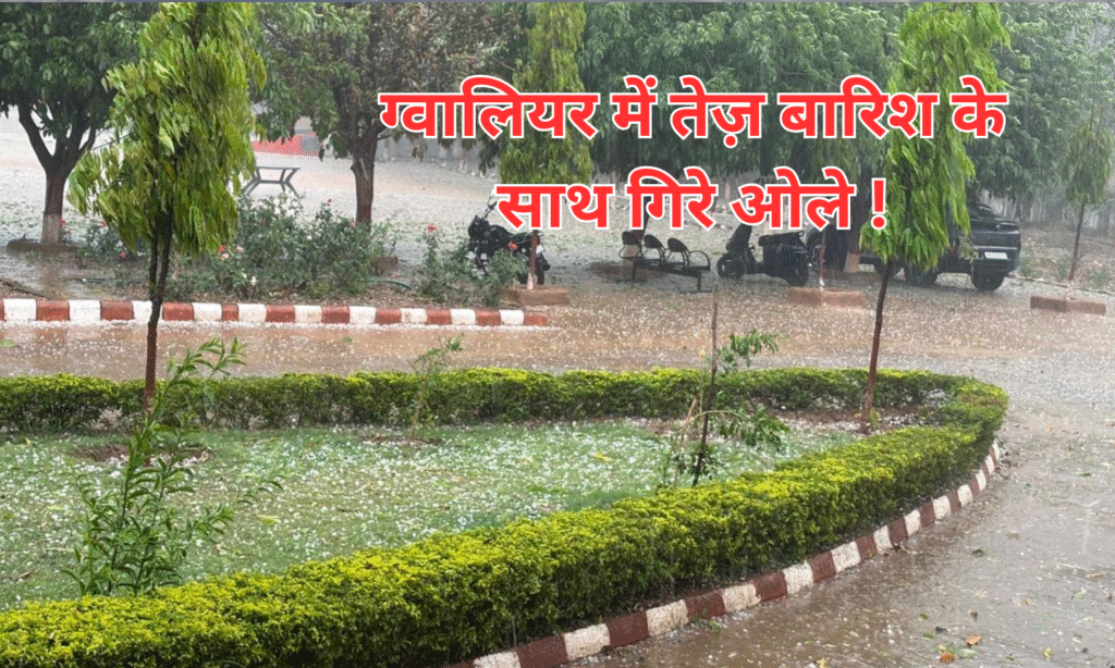 GWALIOR RAIN FALL