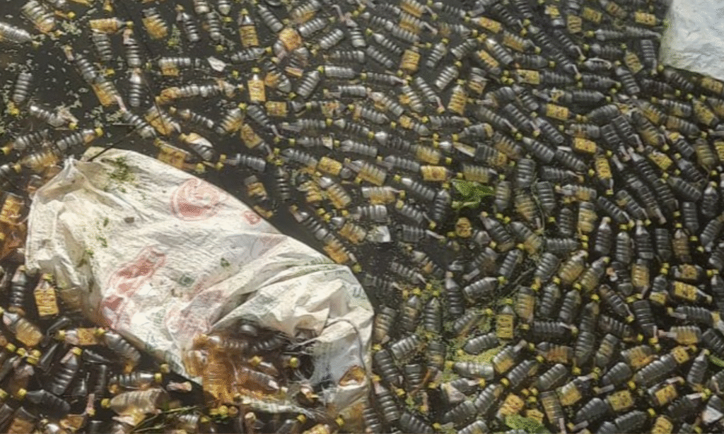 Semai village liquor flood