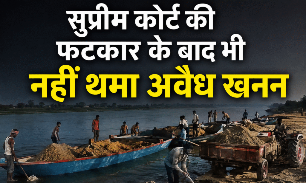 ILLEGAL SAND MINING