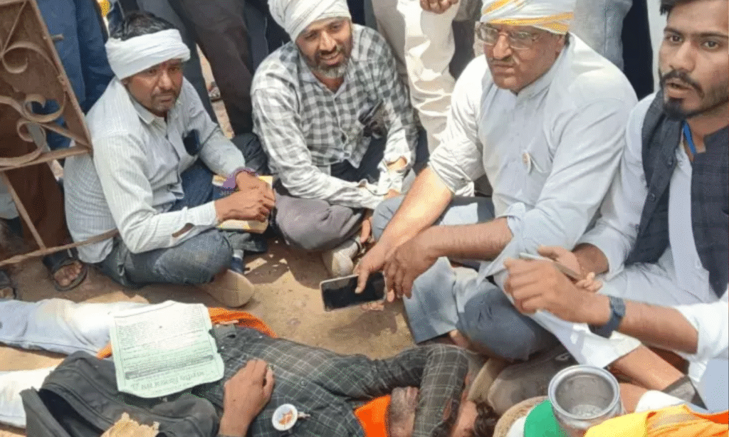 ASHOKNAGAR FARMER PROTEST