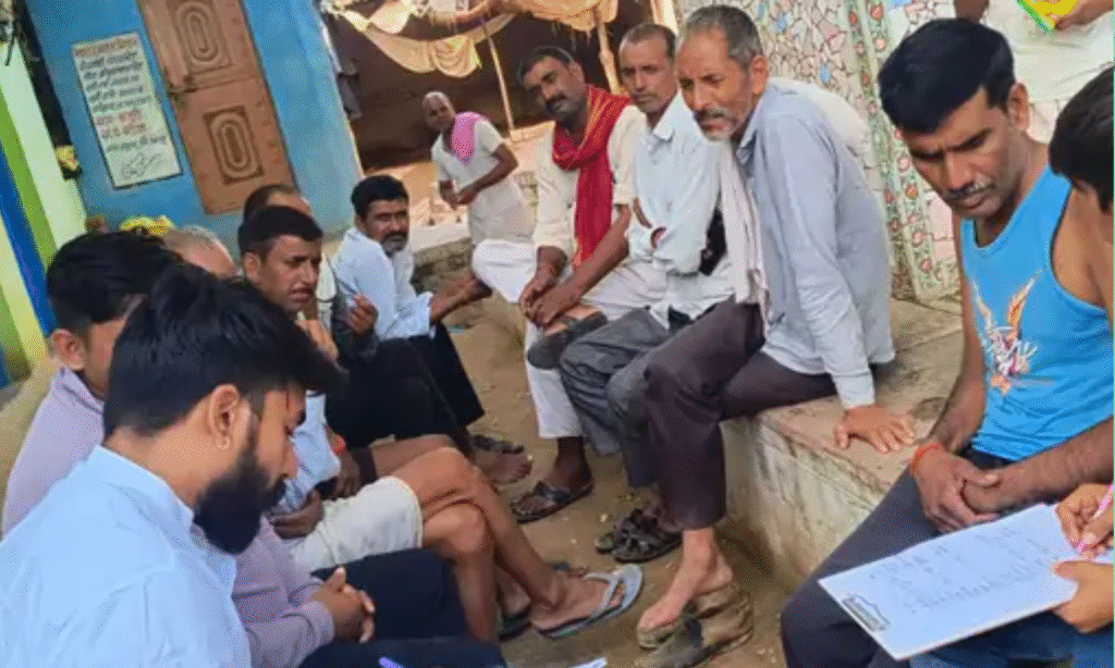 BHIND VILLAGERS RAILWAY LINE DEMAND