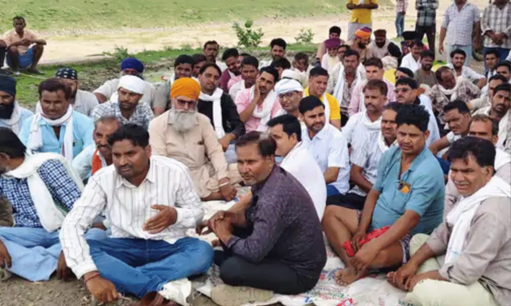 sheopur farmers protest